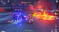 Xiangling triggering Overload with Oz (Image via Genshin Impact)